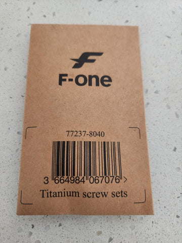 F-One Titanium M6 Bolts 32mm